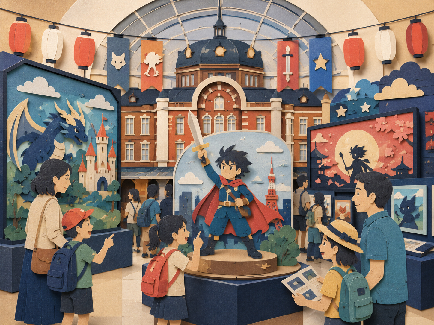 Anime Tokyo Station、夏休みを家族のアニメ祭へ変える