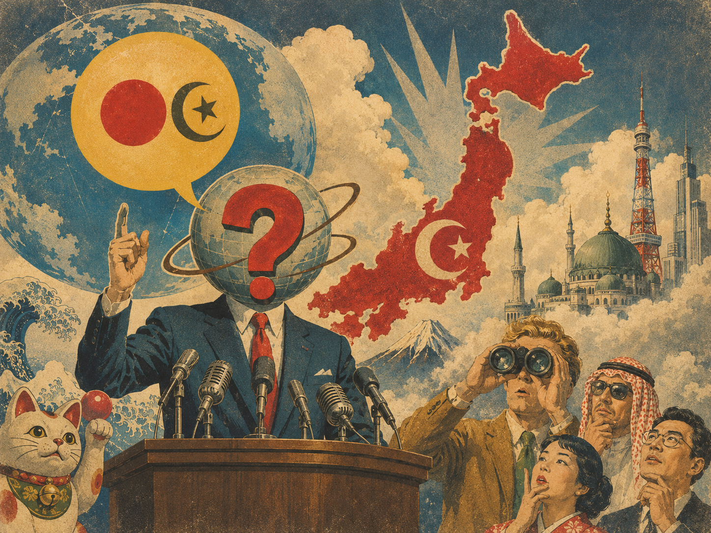 言い間違いが生んだ「日本・イスラム共和国」