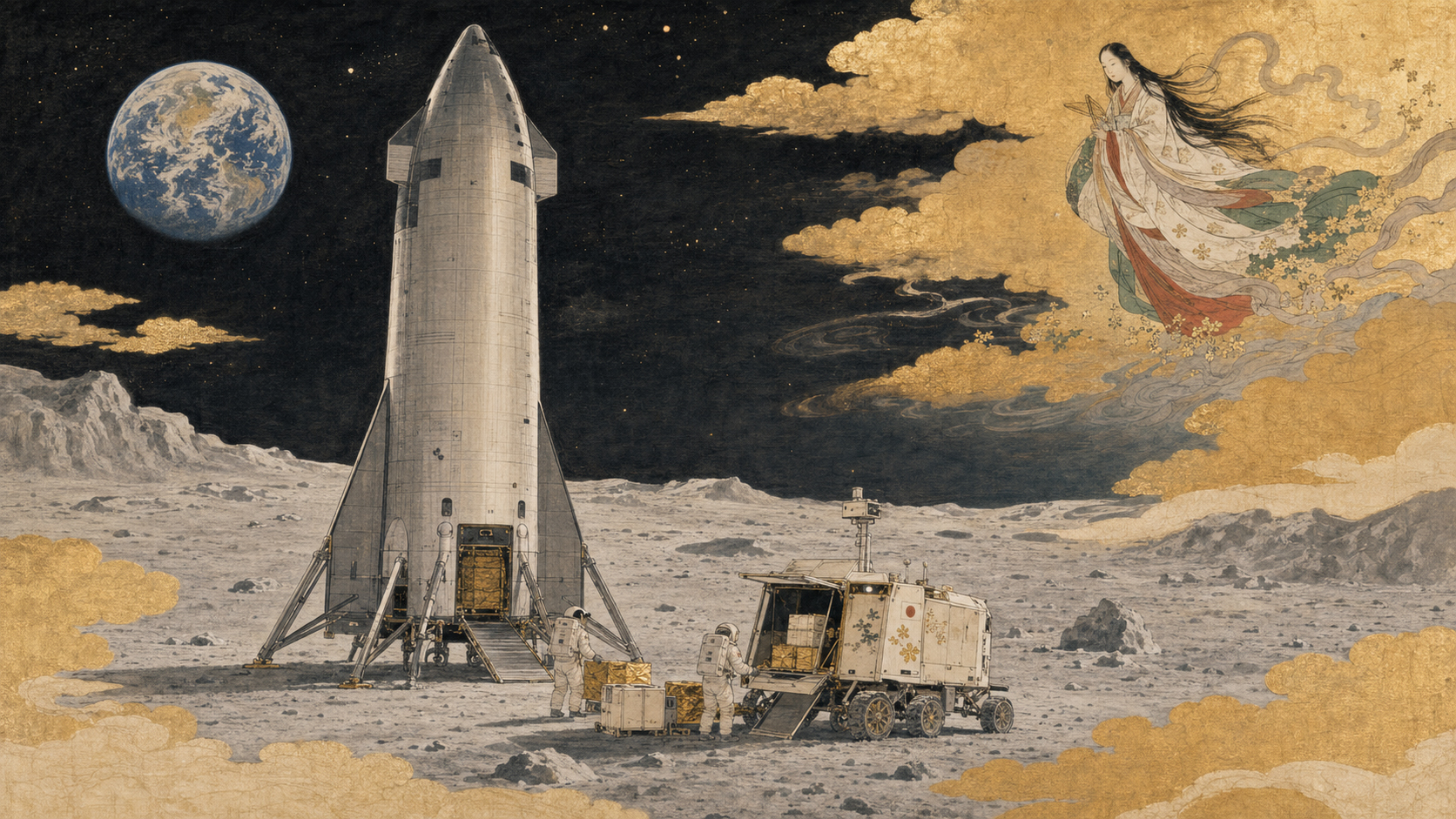 ispace、Starshipで月へ――500キロの共同輸送枠