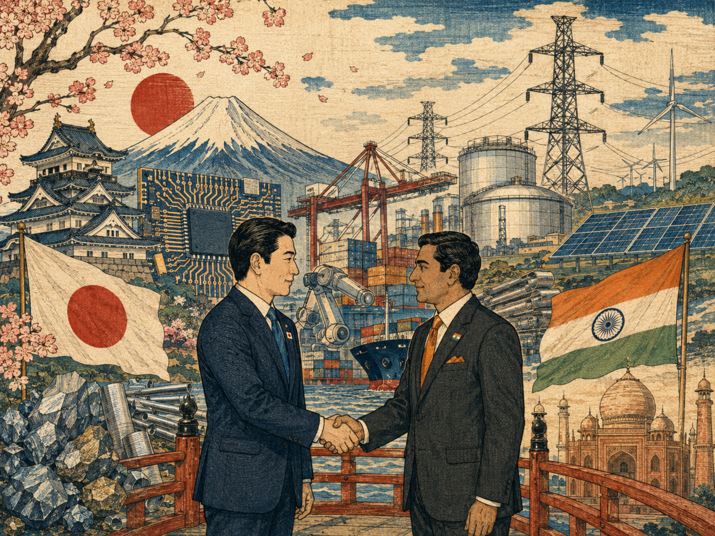 日本とインド、AI・金属・エネルギー安保軸を築く