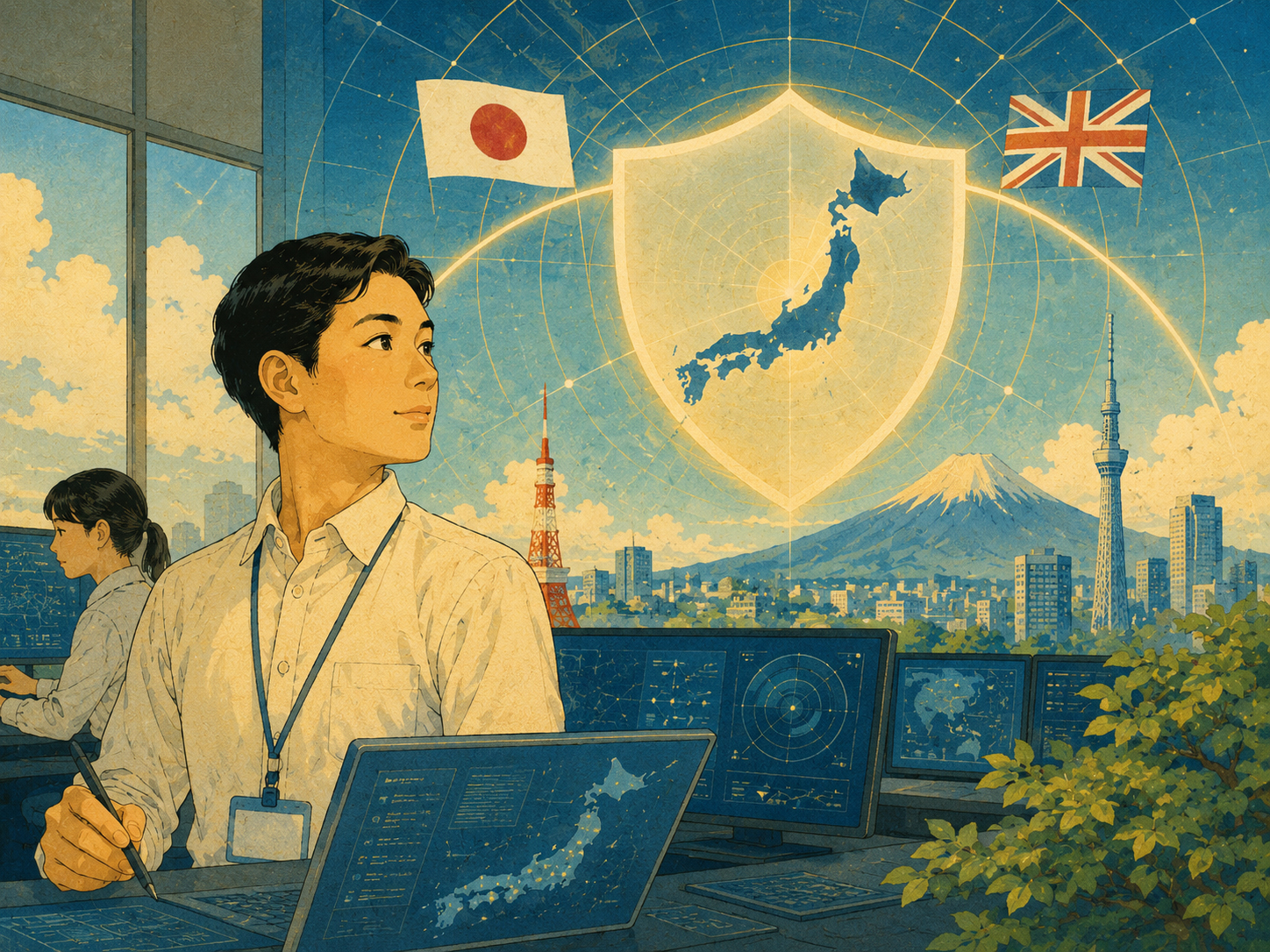 NECとBAE Systems、日本のサイバー防衛でMOU