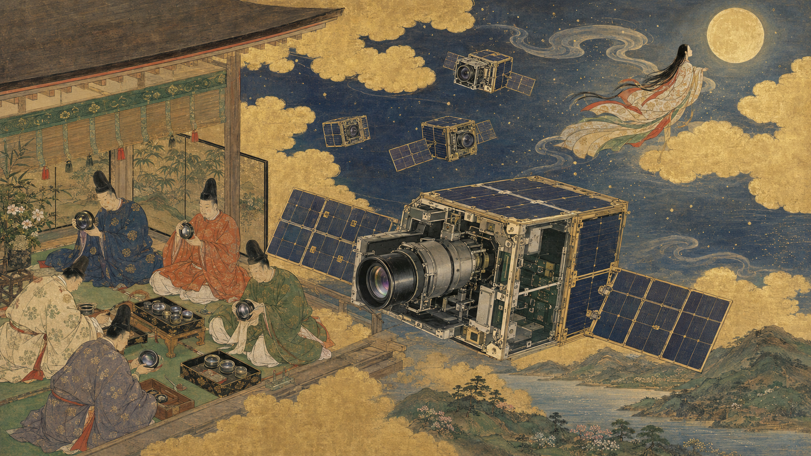 Nikon望遠鏡、7機の超小型衛星で宇宙へ