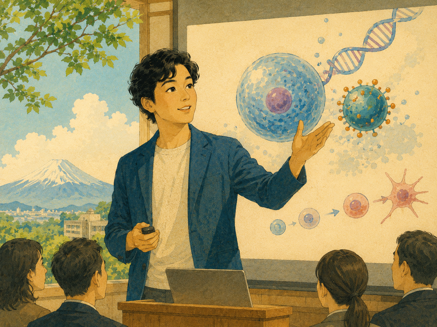 Regenesome、IVSで老化制御研究を見せる