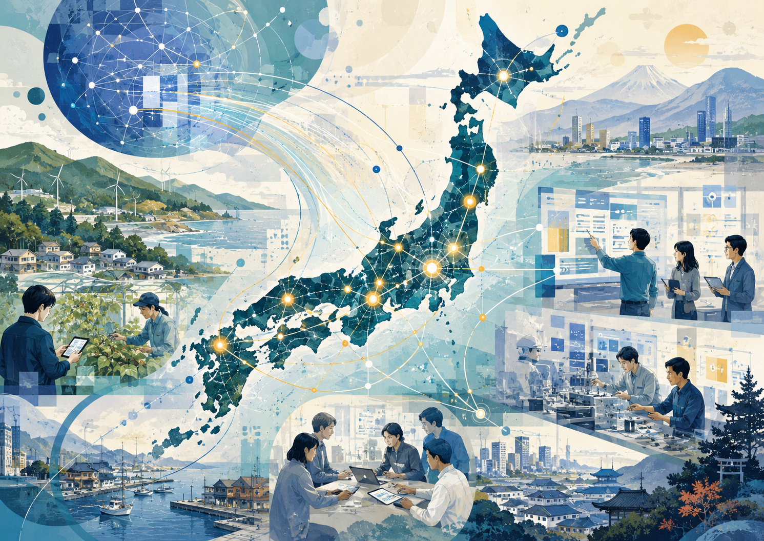 地方日本、世界の技術ニュースに実用的な意味を探す